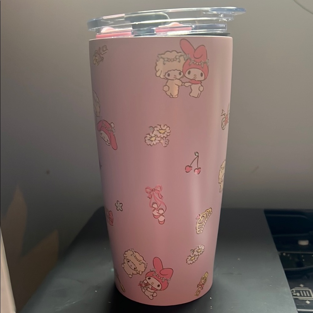 Pink Character Tumbler